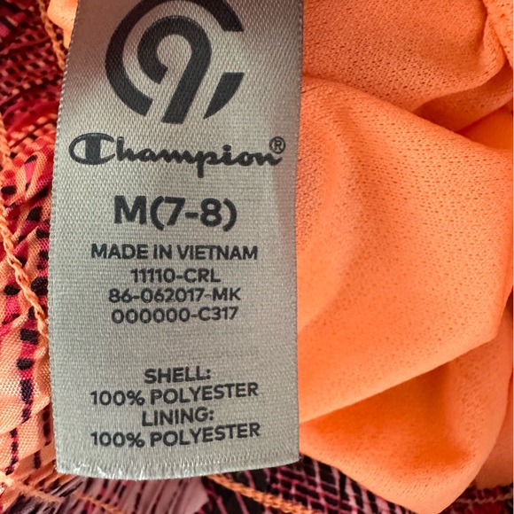 Old Navy girl’s athletic shorts - multi color w lining - M (8) GUC - Picture 6 of 6